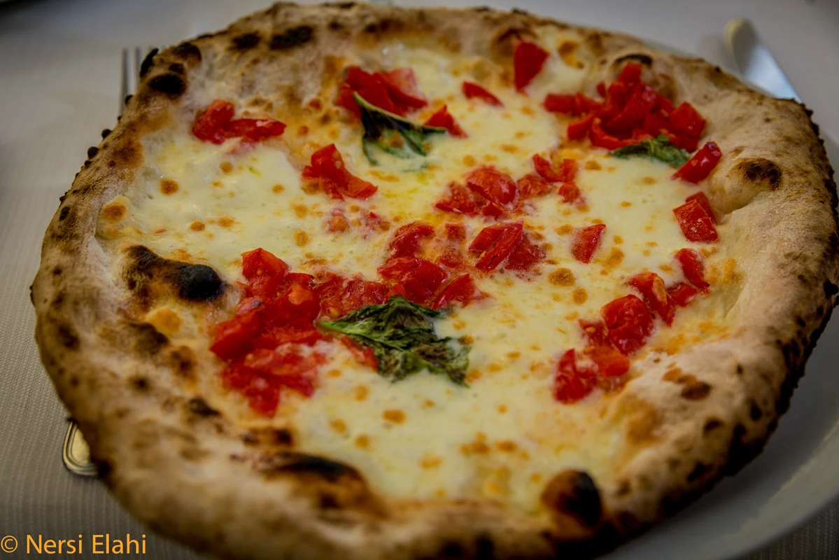 Neapolitan pizza, illustrative photograph